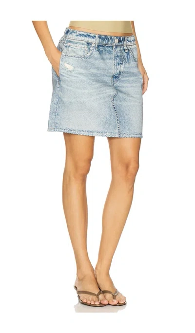 Rag & Bone Miramar Ponte Printed Stretch-jersey Mini Skirt