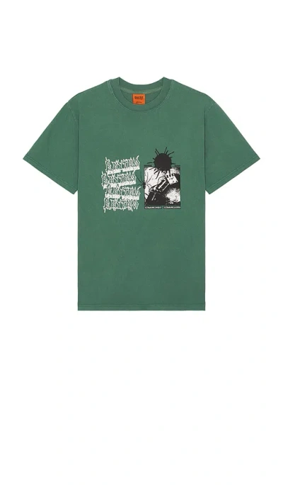 Rhythm Fuzz Vintage Tee In Green