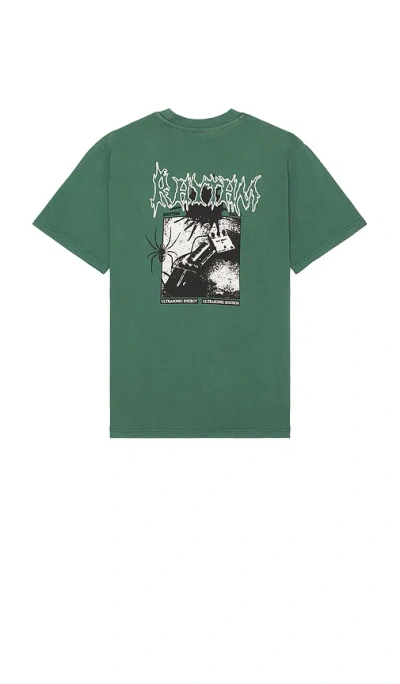 Rhythm Fuzz Vintage Tee In Green