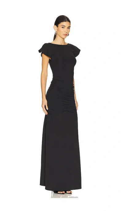 Ow Collection X Revolve Caia Maxi Dress In Black