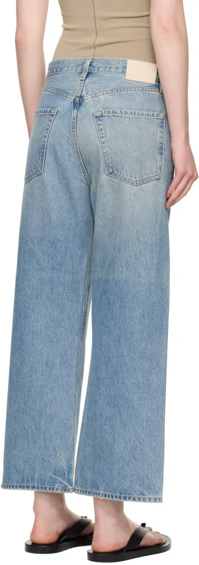 Citizen Of Humanity Blue Gaucho Vintage Wide Leg Jeans