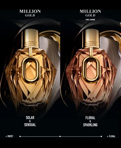 Rabanne Million Gold For Her Pure Jasmine Eau De Parfum, 3 Oz., Created For Macy's