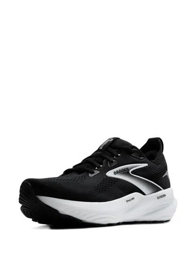 Brooks Glycerin Gts 22 Running Shoe In Black/grey/white