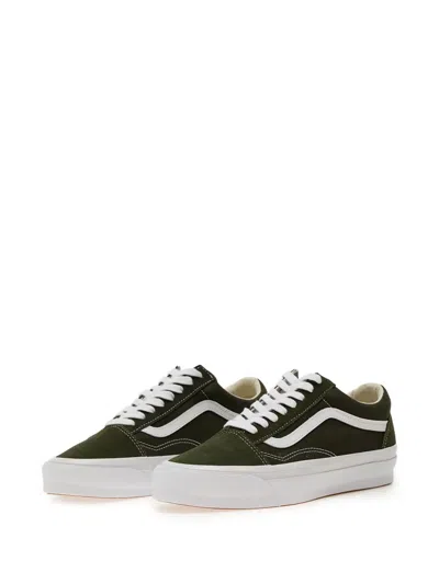 Vans Green Lx Old Skool Sneakers In Grape Leaf