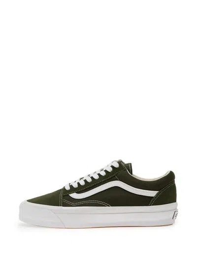 Vans Green Lx Old Skool Sneakers In Grape Leaf