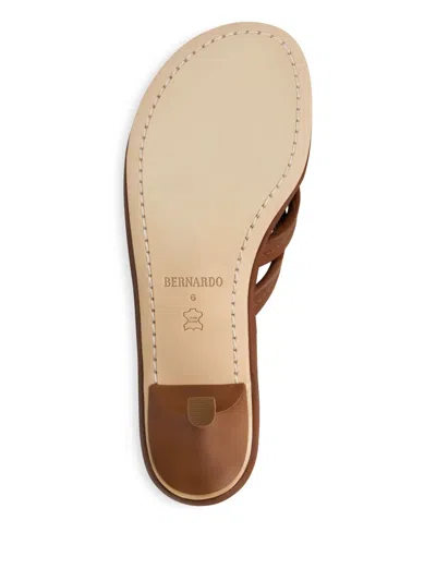 Bernardo 55 Miami Strappy Sandals In Brown