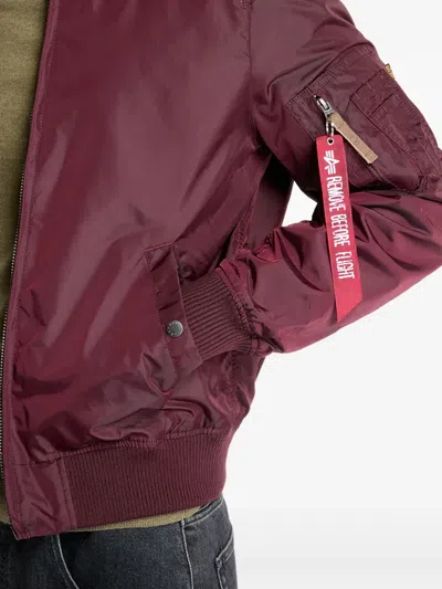 Alpha Industries Ma-1 Tt Jacket In Brown
