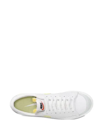 Nike Blazer Low Platform Sneaker In White