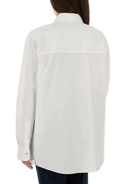 Gucci Camicia Oversize In Popeline Bianco  Donna In White