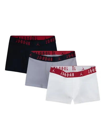 Jordan Logo-waistband Boxers (pack Of Three) In Multi