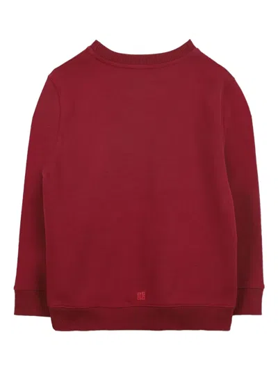 Givenchy Logo-print Sweatshirt In Red