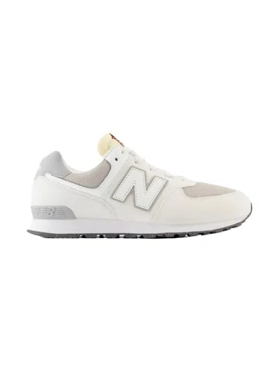 New Balance Boys  574 In White