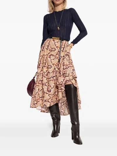 Le Silla Knee-high Leather Boots In Brown