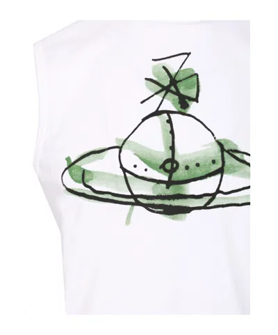 Vivienne Westwood Crew Neck Graphic Print Short Sleeves