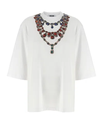 Moschino Tshirt In White