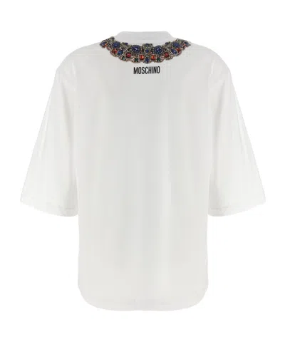 Moschino Tshirt In White