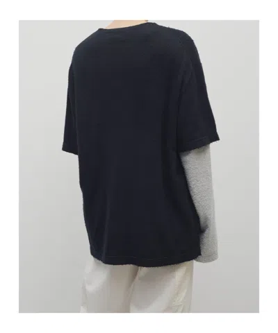 The Row Short-sleeved T-shirt In Black