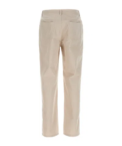 Apc A.p.c. 'jean Fairfax' Pants In White