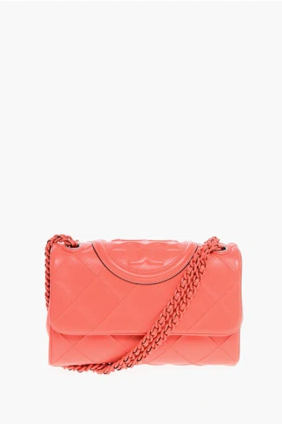 Tory Burch Quilted Leather Fleming Crossbody Bag