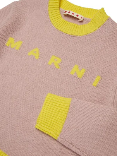 Marni Pullover Mit Rundhalsausschnitt In Pink