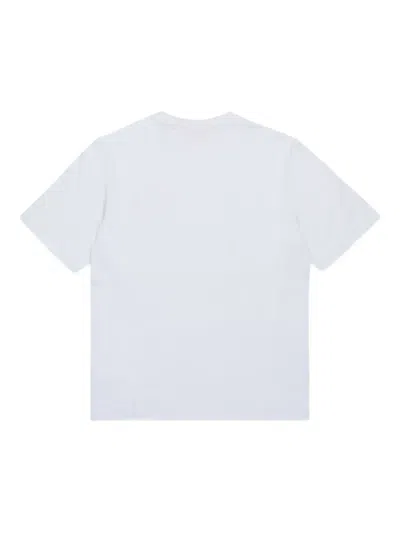 Diesel T-shirt Mit Logo-patch In White