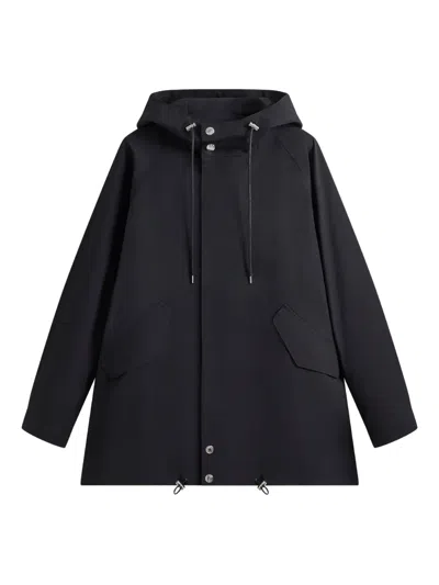 Mackintosh Raintec Skye Hooded Jacket In Black