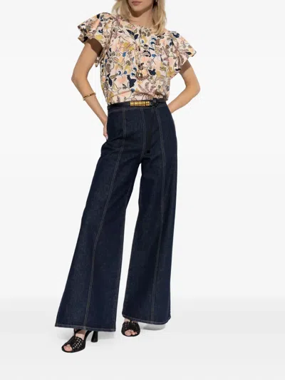 Ulla Johnson Perline Blouse In Multi