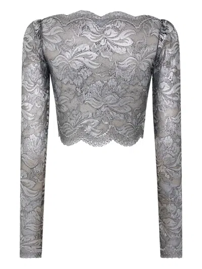 Rabanne Top In Gray