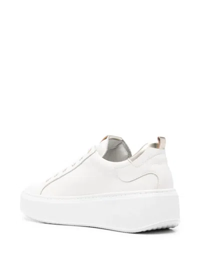 Nerogiardini Leather Low-top Sneakers In Multi