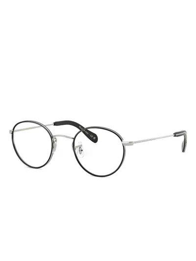 Oliver Peoples Round-frame Glasses In Black