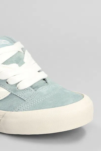 Vans Knu Skool Sneakers In Grey Suede In Blue