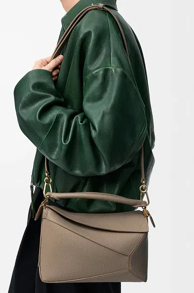 Loewe Ermanno Scervino Beige Elegance In Skirt In Brown