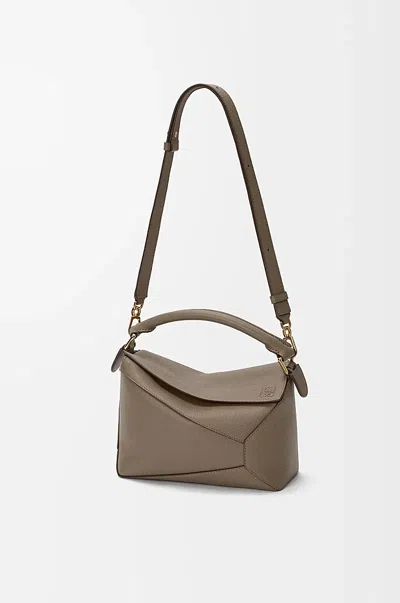 Loewe Ermanno Scervino Beige Elegance In Skirt In Brown