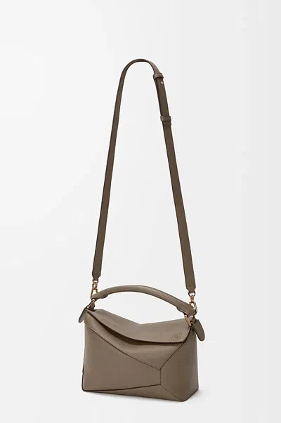 Loewe Ermanno Scervino Beige Elegance In Skirt In Brown