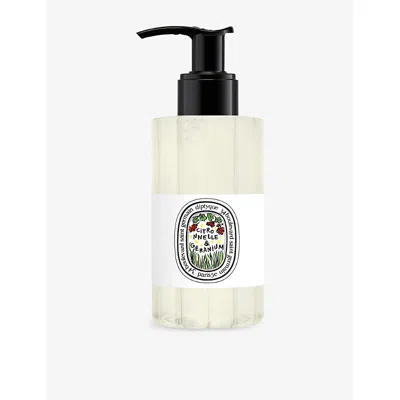 Diptyque Citronelle And Geranium Cleansing Hand And Body Gel 200ml