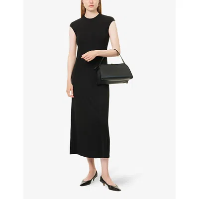 Totême Toteme Jersey Long Dress In Black