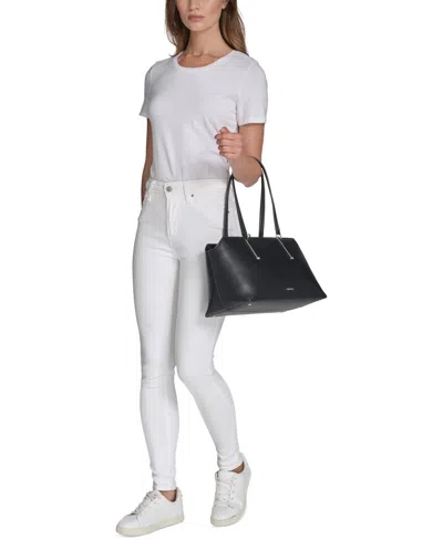 Calvin Klein Lori Top Zipper Tote Bag