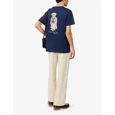 Polo Ralph Lauren Crew Neck Graphic Print Chest Pocket