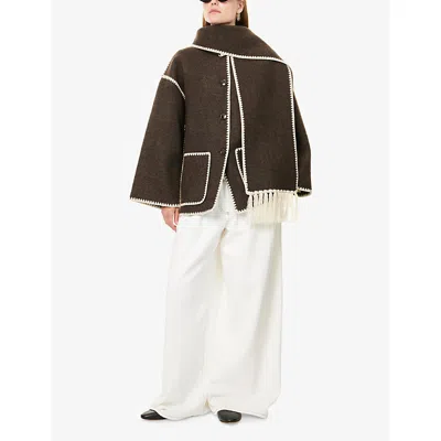 Totême Jacket Toteme In Brown