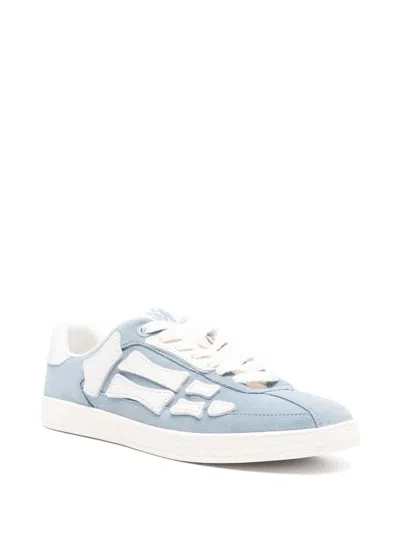 Amiri Men's Pacific Bones Sneakers In Blue