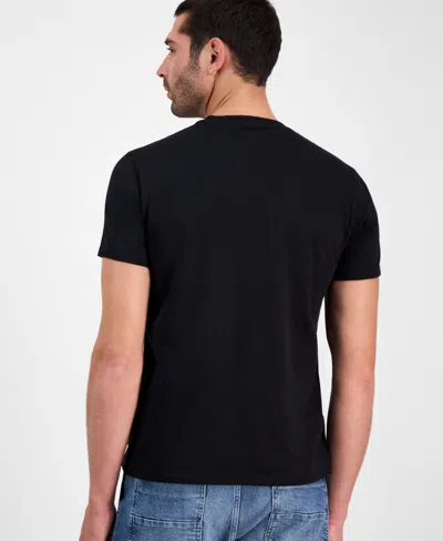 Guess Men's Cactus Garden Short Sleeve Logo Graphic T-shirt In Black
