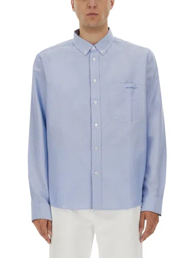 Isabel Marant Blue Jasolo Shirt