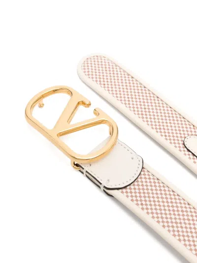 Valentino Neutral Belts In Neutral