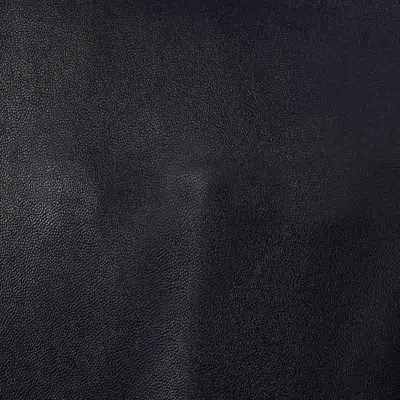 Gucci Men Midnight Blue Leather Bomber Jacket In Blue