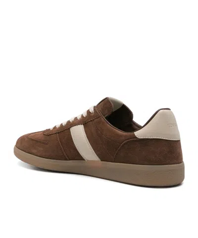 Tom Ford Sneakers With Suede Inserts In Animal Print