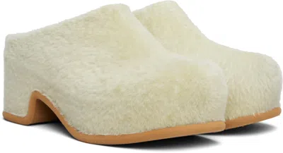 Dries Van Noten Green Platform Clogs