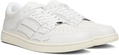 Amiri Pacific Bones Leather Panelled Sneakers