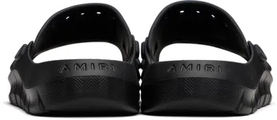 Amiri Logo-patch Round-toe Slides