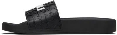 Amiri Ma Quad Logo-embossed Slides