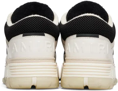 Amiri Ma-1 Leather Mesh Sneakers In Multi